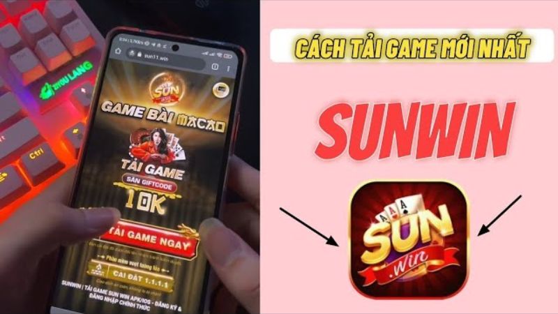 Hướng dẫn tải app Sunwin tài xỉu
